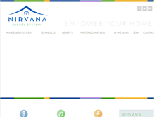 Tablet Screenshot of nirvana-es.com